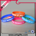 antique custom made high quality wholesale custom silicon wristband for gift promotion